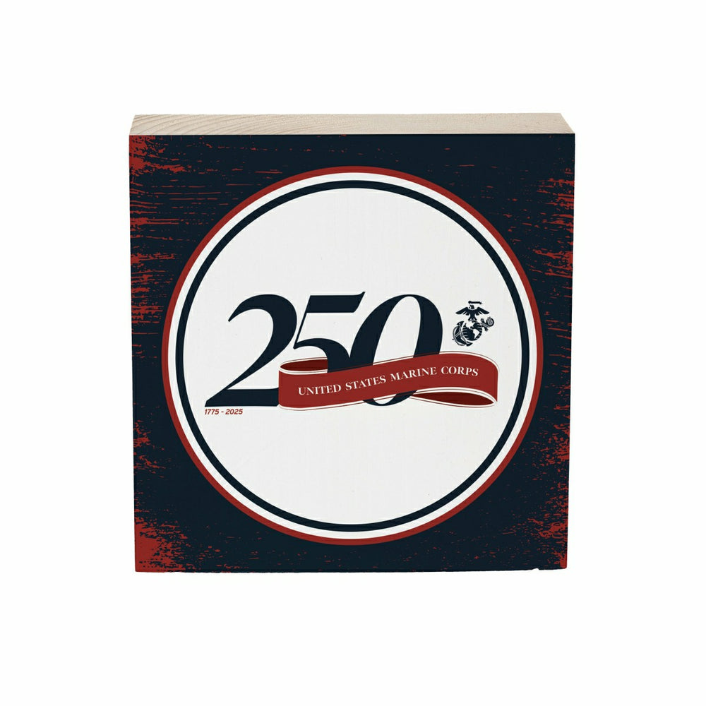 US Marine Corps, 250th Anniversary Plock, Down Home Fans, 6x6