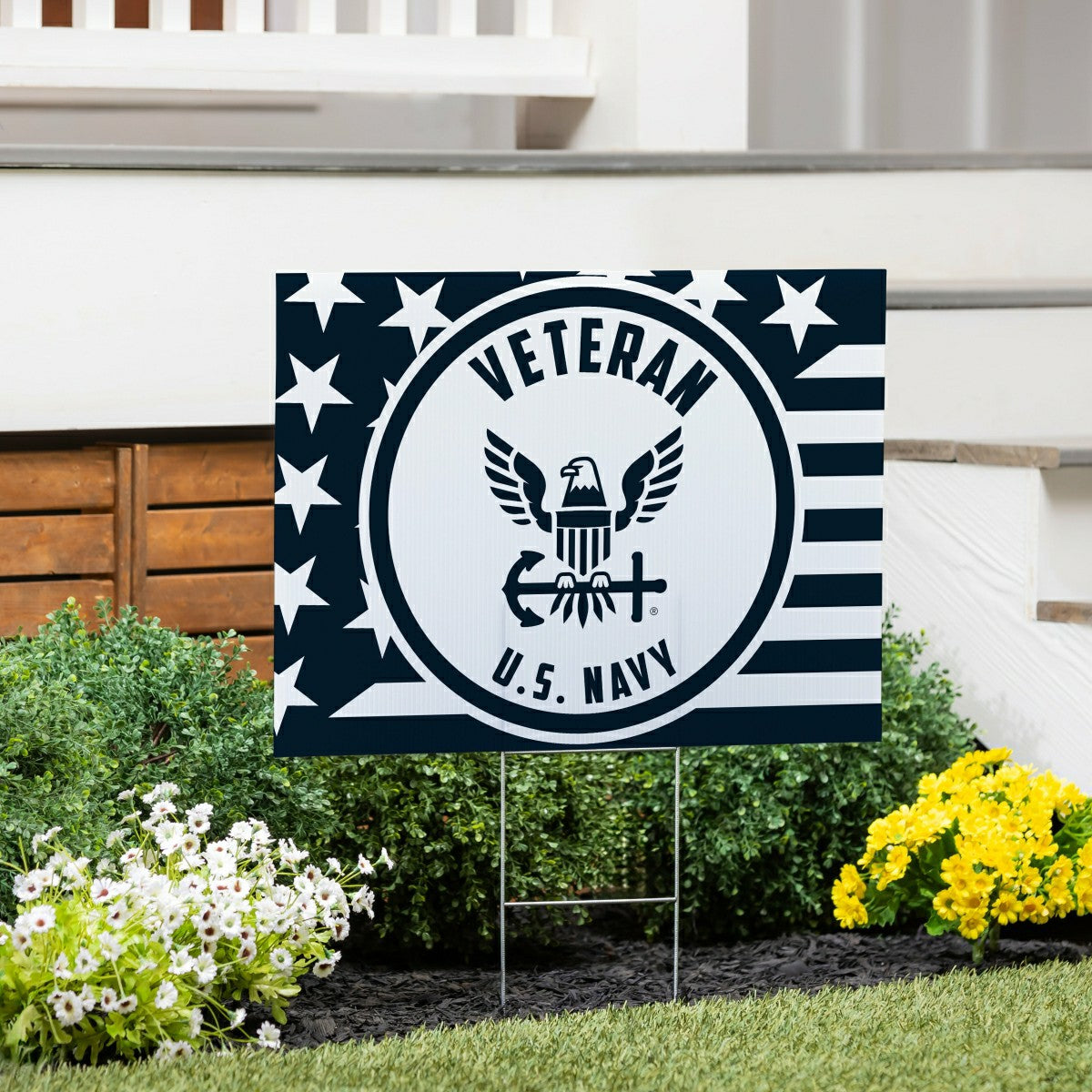 US Navy Coroplast Yard Sign
