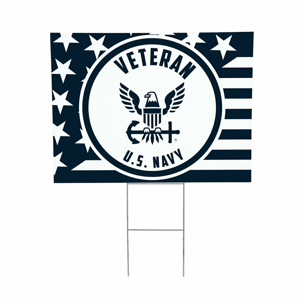 US Navy Coroplast Yard Sign