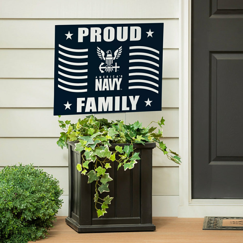 US Navy Coroplast Yard Sign