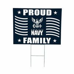 US Navy Coroplast Yard Sign