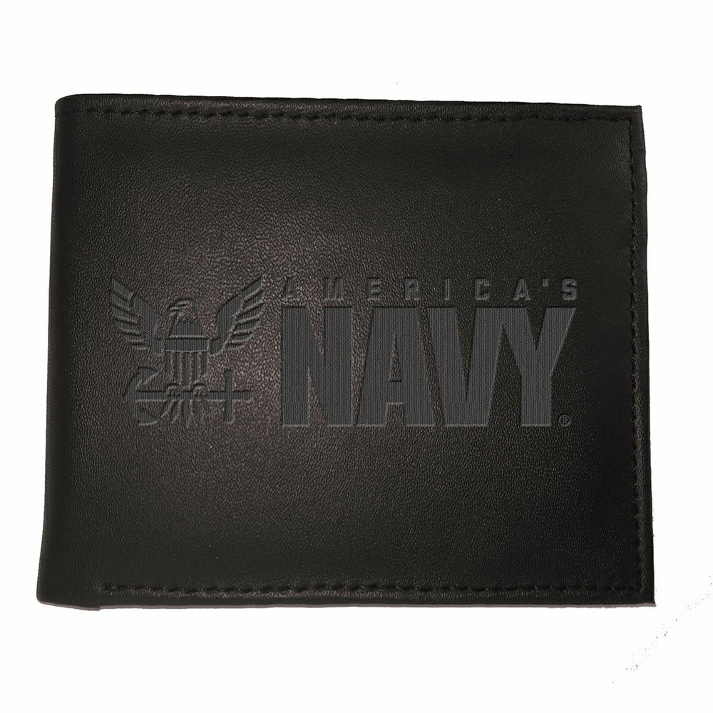 US Navy, Bi-Fold Wallet, Black