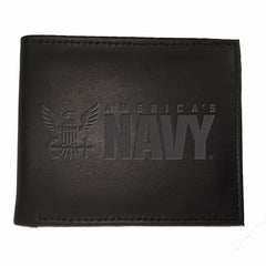 US Navy, Bi-Fold Wallet, Black