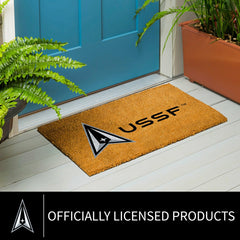 Coir Mat, 16"x28", US Space Force