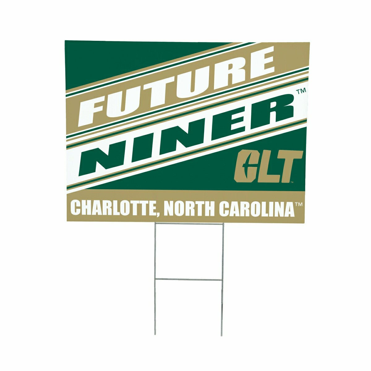 University of North Carolina/Charlotte Coroplast Yard Sign, Future Stu