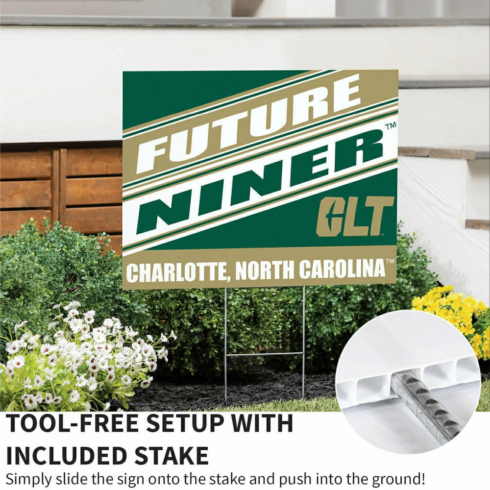 University of North Carolina/Charlotte Coroplast Yard Sign, Future Stu