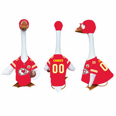 Kansas City Chiefs Sports Porch Goose Uniform