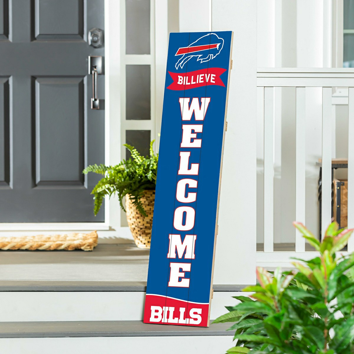 Buffalo Bills Large Single Sided Leaner, 46"