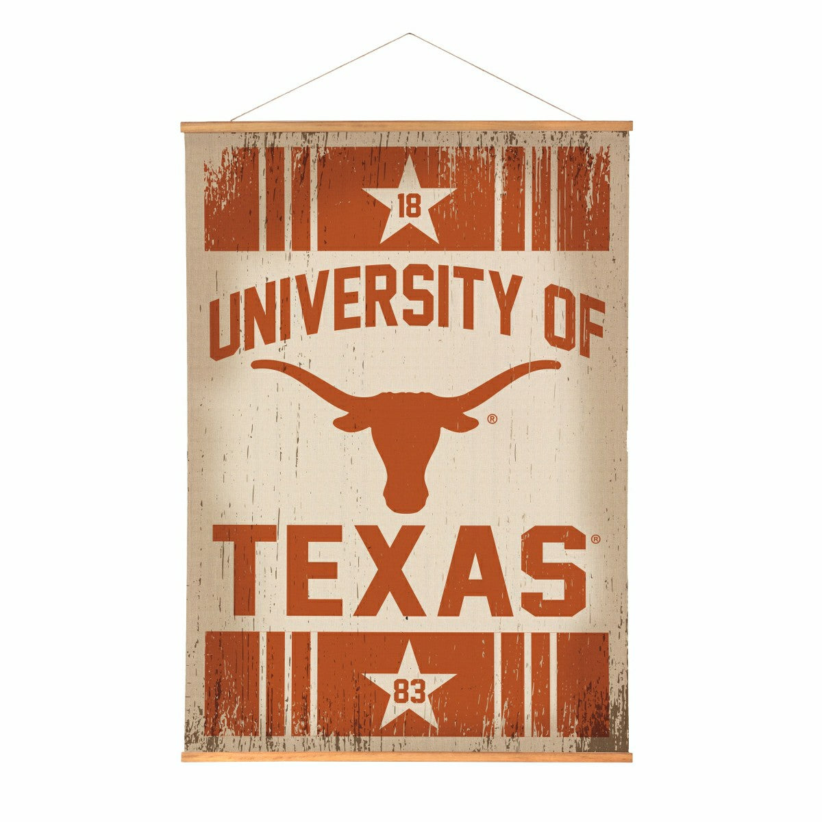 University of Texas, Canvas Wall Tapestry, Large, 54x36