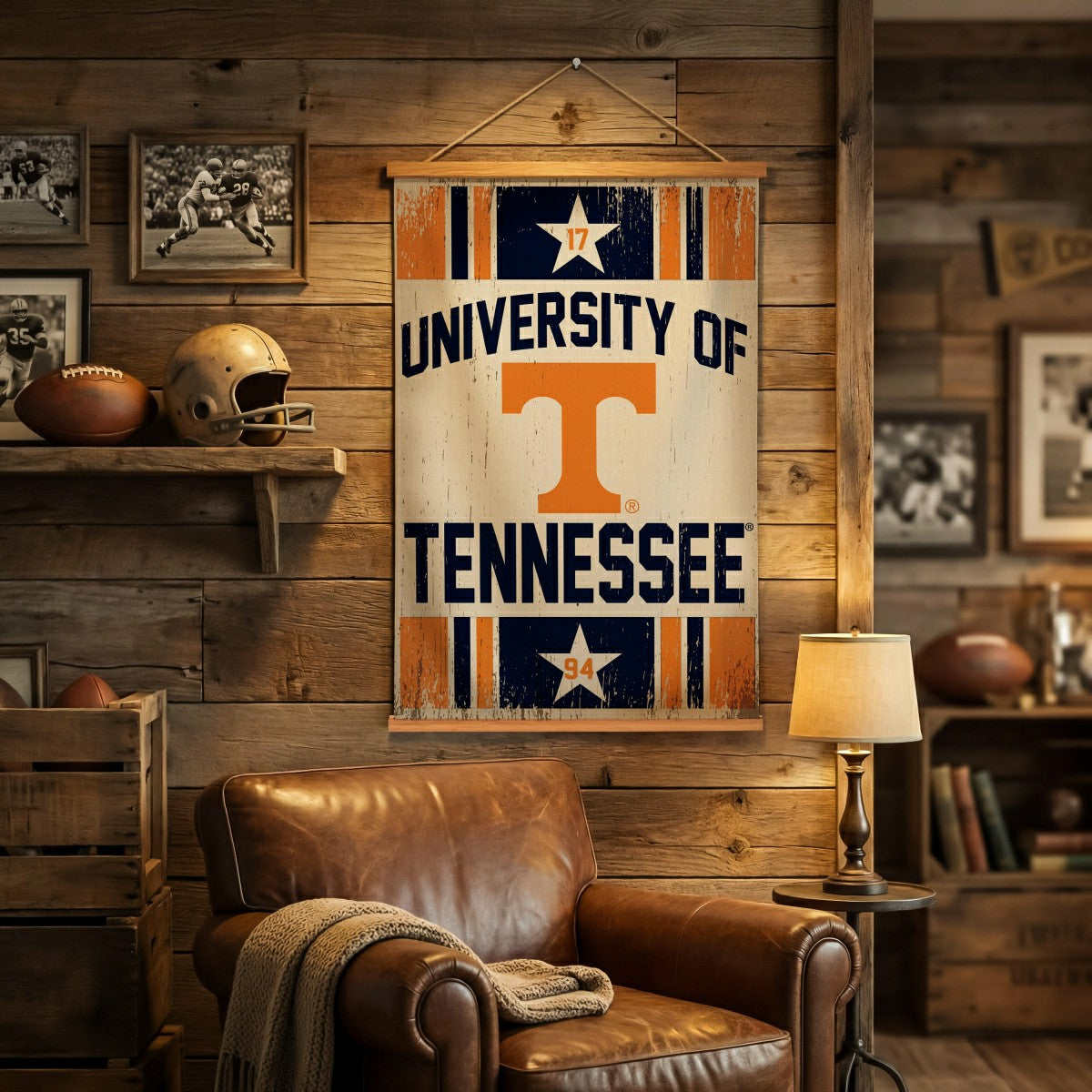 University of Tennessee, Canvas Wall Tapestry, Medium, 36x24
