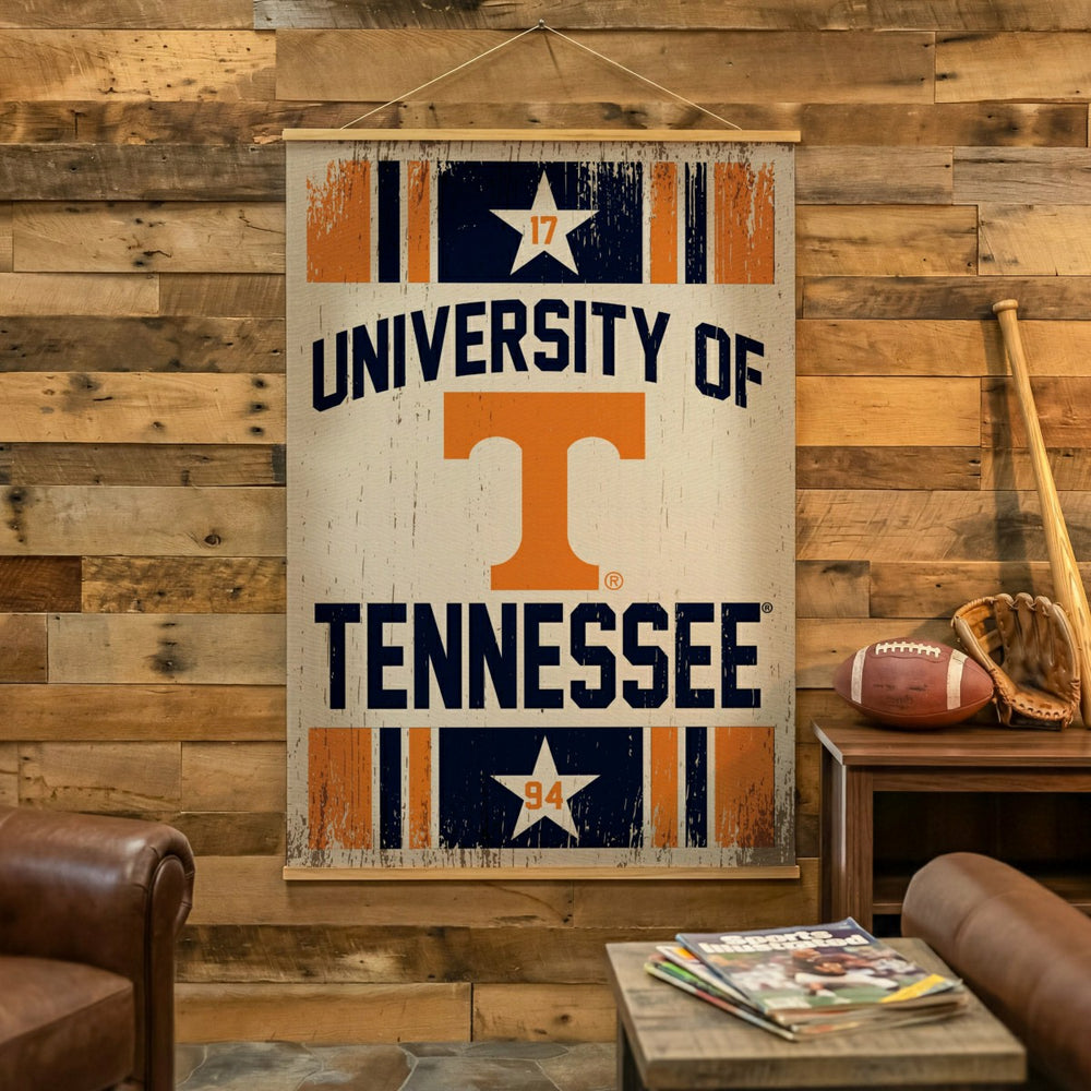 University of Tennessee, Canvas Wall Tapestry, Large, 54x36