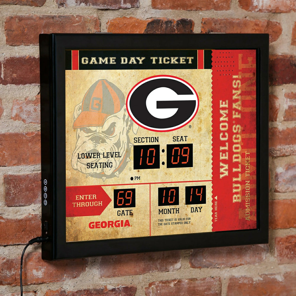 Scoreboard Wall Clock, Georgia