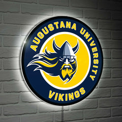 Augustana University Large Round Edgelite LED Decor