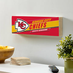 Kansas City Chiefs Mantle Sign, Down Home Fans, 5x18