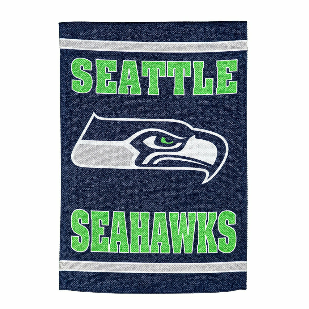 Embossed Suede Flag, GDN Size, Seattle Seahawks