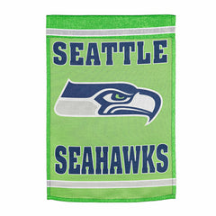 Embossed Suede Flag, GDN Size, Seattle Seahawks
