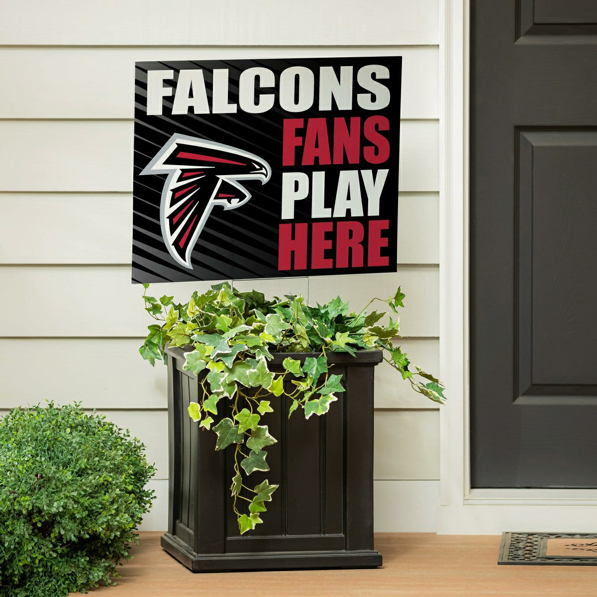Atlanta Falcons Coroplast Yard Sign "Fans Play Here"