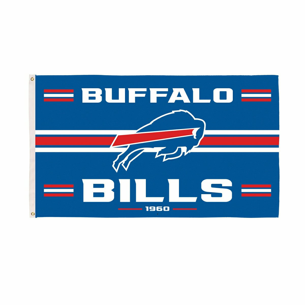 Buffalo Bills Single Sided Estate Flag with 2 Grommets, 3'x5'