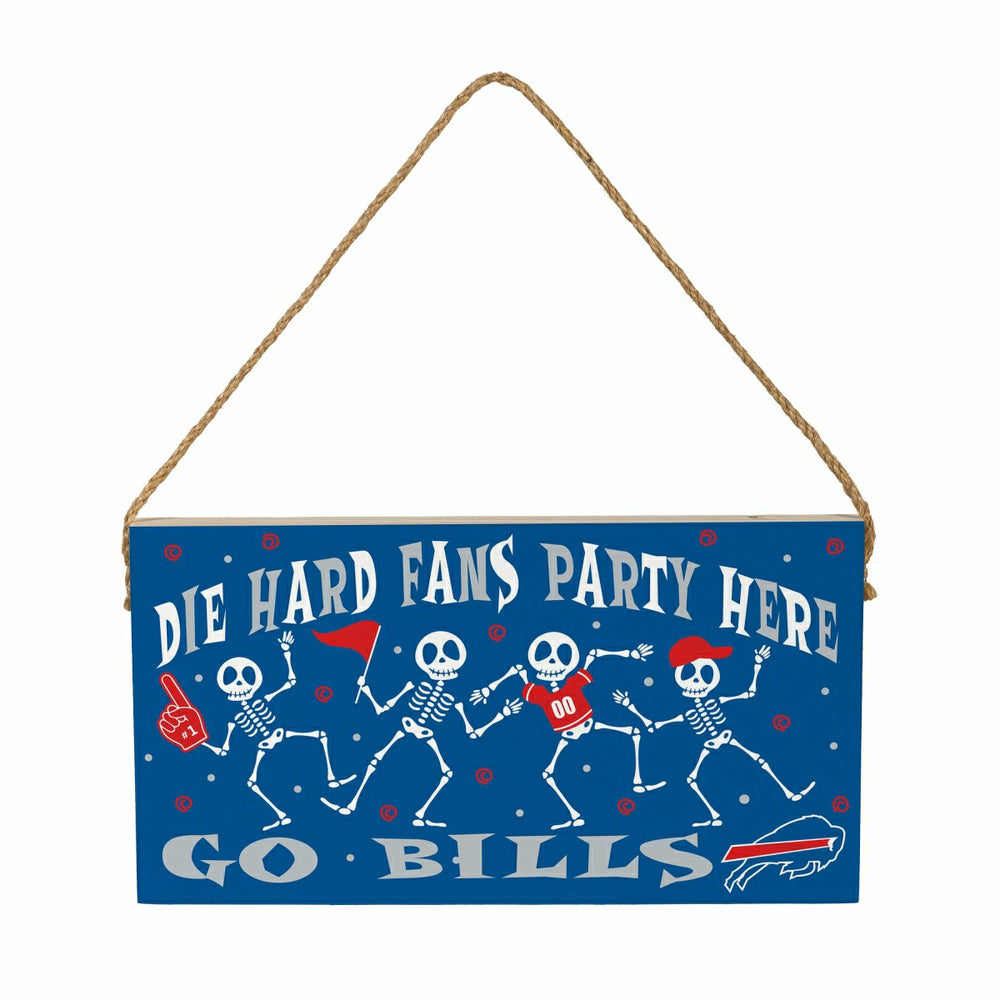 Buffalo Bills Halloween Wood Wall Sign, 6x11