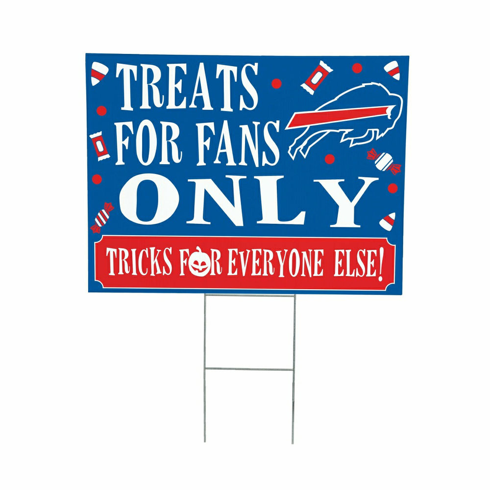 Buffalo Bills Yard Sign, Halloween Treats for Fans