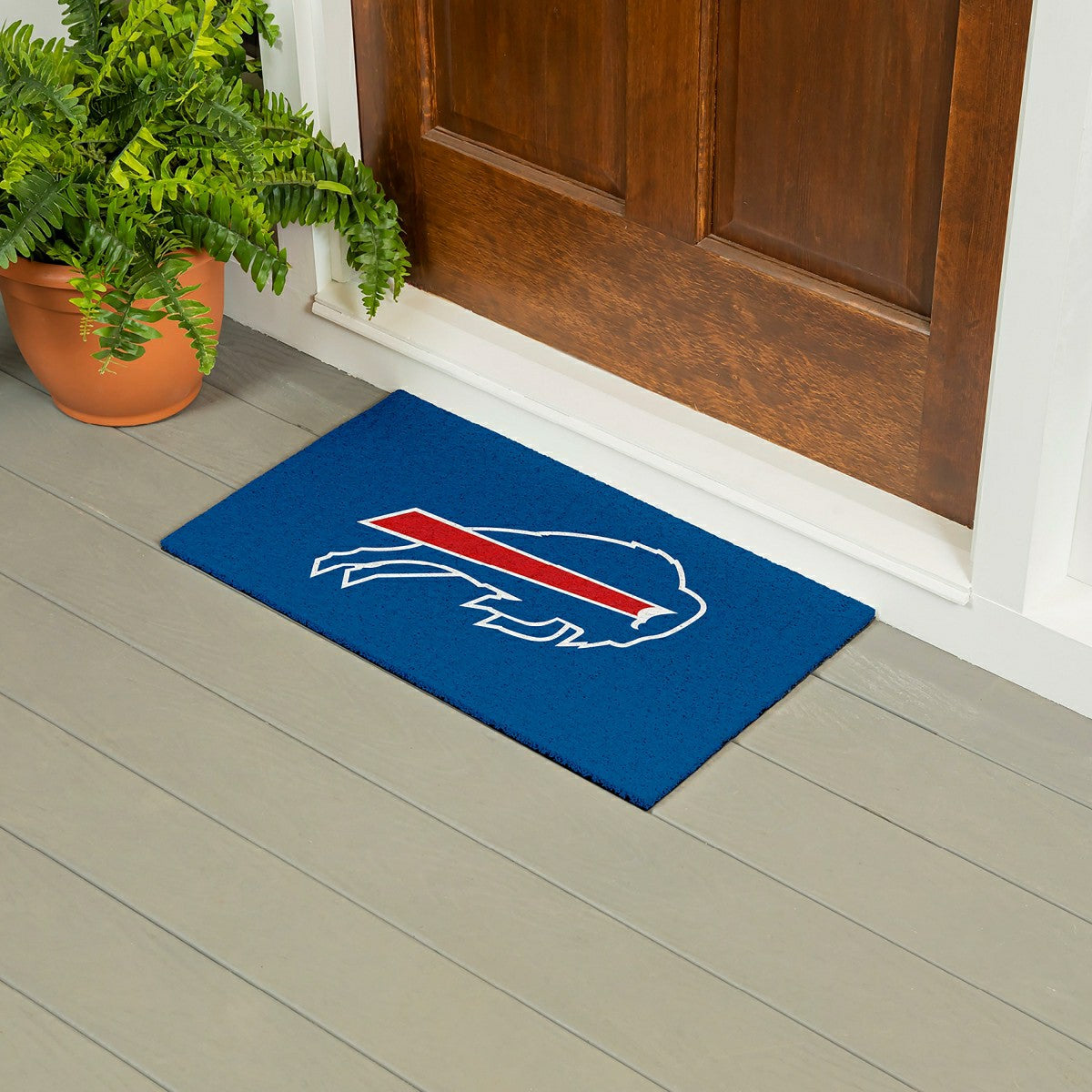 Full Color PVC Mat, 16" x 28", Buffalo Bills