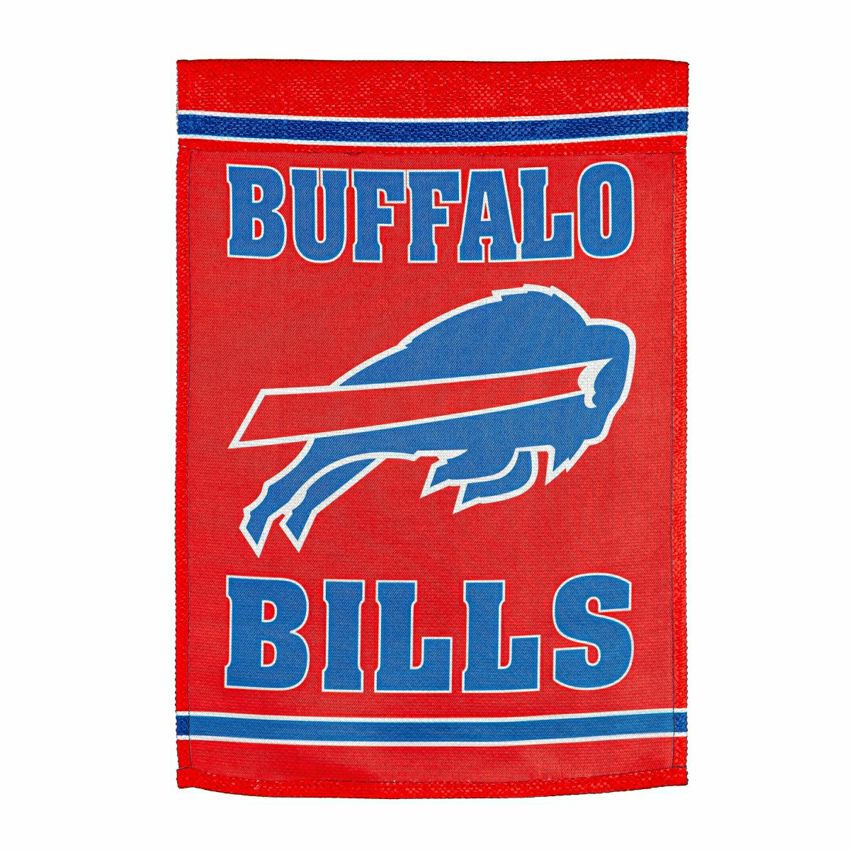 Buffalo Bills Embossed Suede Garden Flag