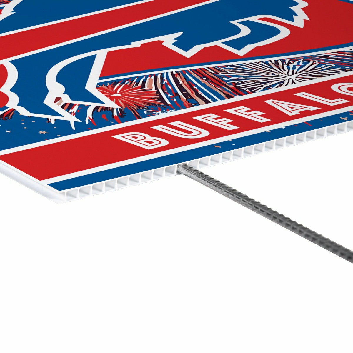 Buffalo Bills Yard Sign, Patriotic