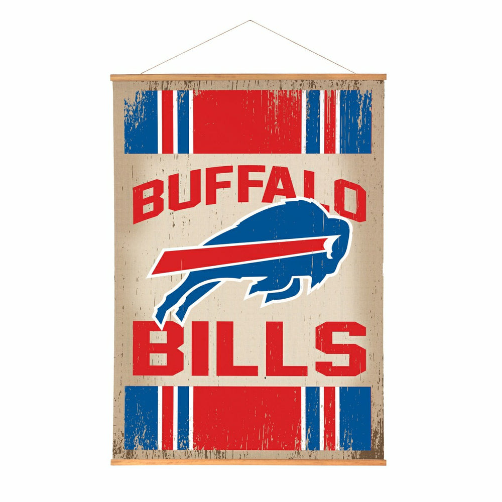 Buffalo Bills, Canvas Wall Tapestry, Large, 54x36