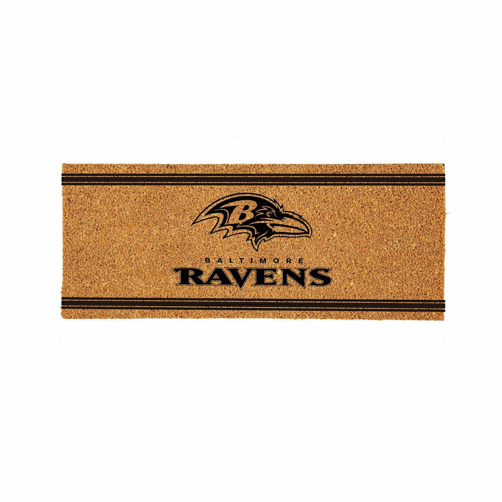 Baltimore Ravens Extra Large One Color Coir Mat, 60"x24"