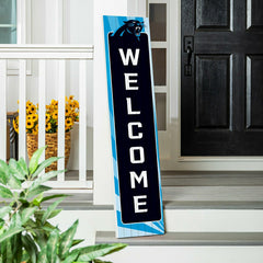 Carolina Panthers Summer Seasonal Single Sided Large Leaner, 46"