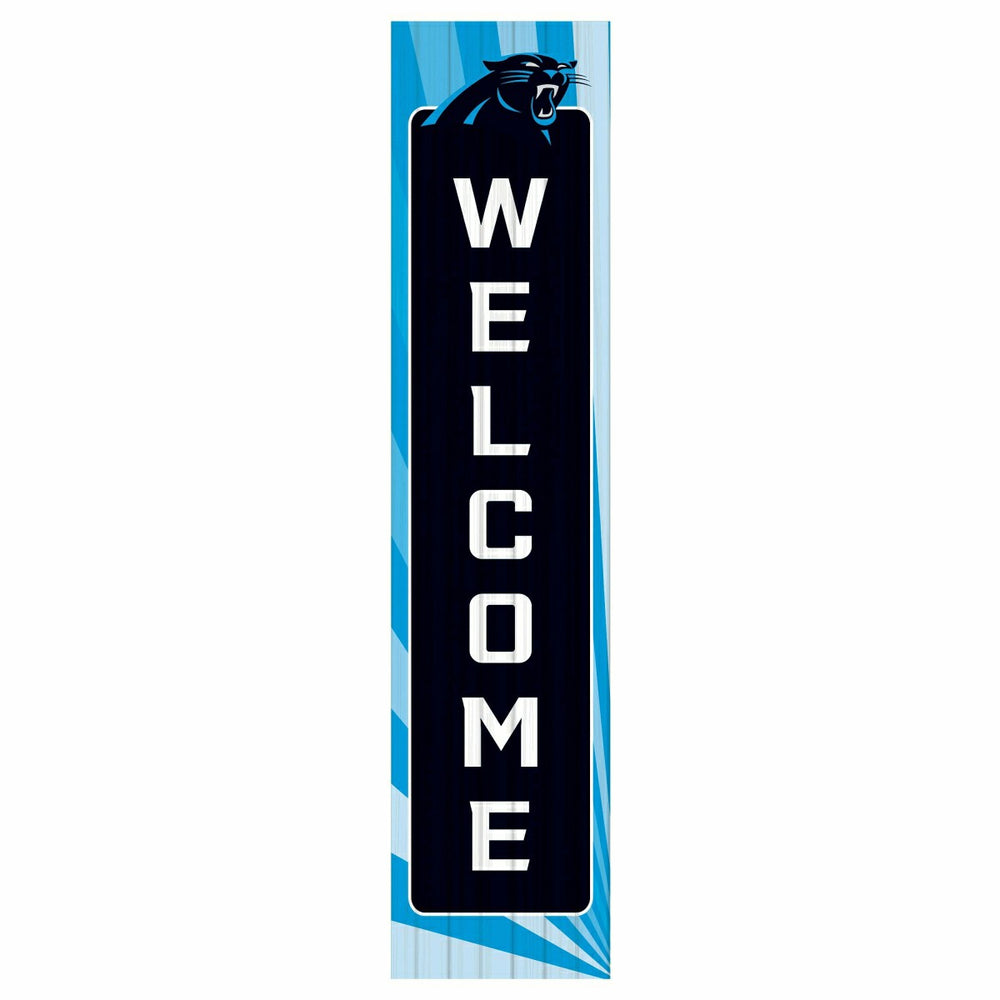 Carolina Panthers Summer Seasonal Single Sided Large Leaner, 46"
