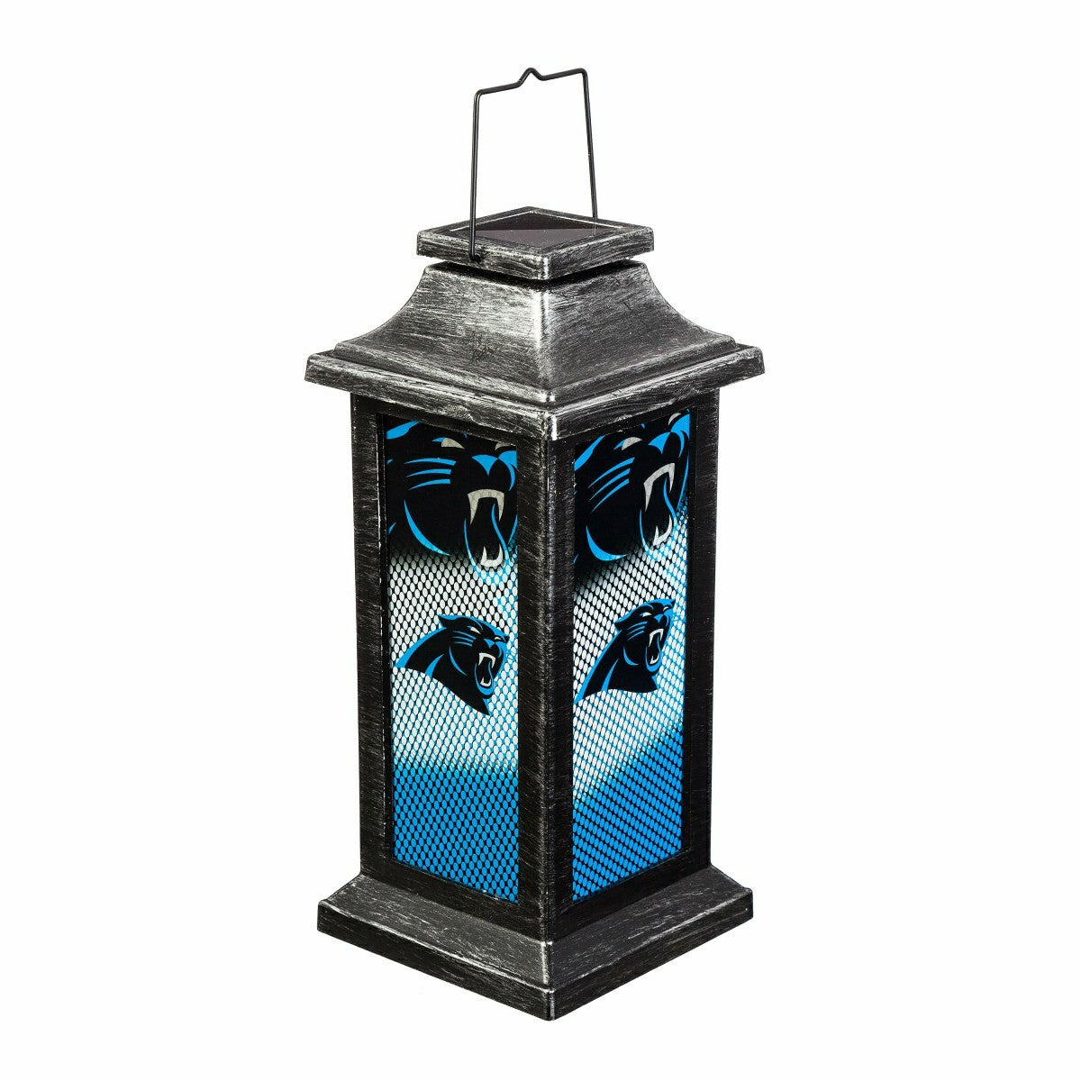 Solar Garden Lantern, Carolina Panthers