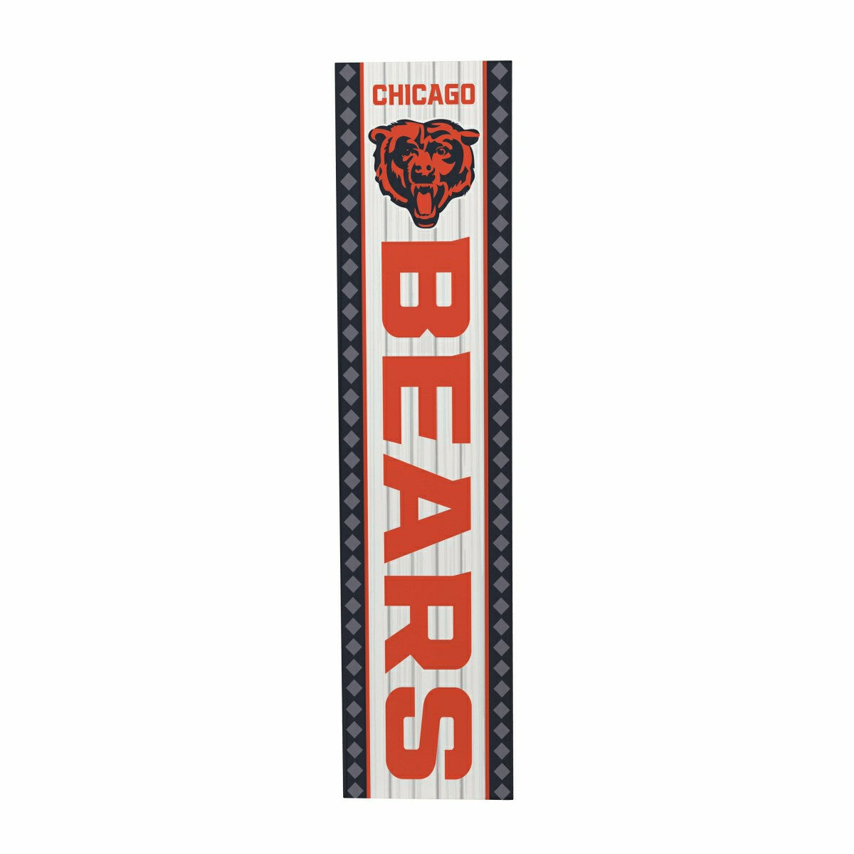 Chicago Bears 47" Double Sided Leaner, Christmas