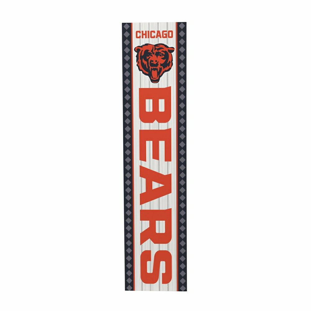 Chicago Bears 47" Double Sided Leaner, Christmas