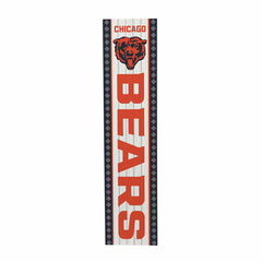 Chicago Bears 47" Double Sided Leaner, Christmas