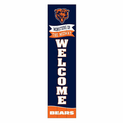 Chicago Bears Large Single Sided Leaner, 46"