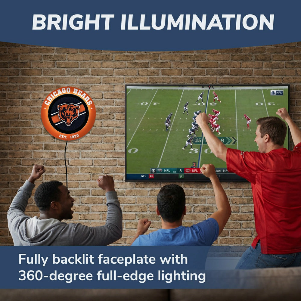 Chicago Bears, Metal Lite, Round
