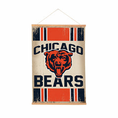 Chicago Bears, Canvas Wall Tapestry, Medium, 36x24