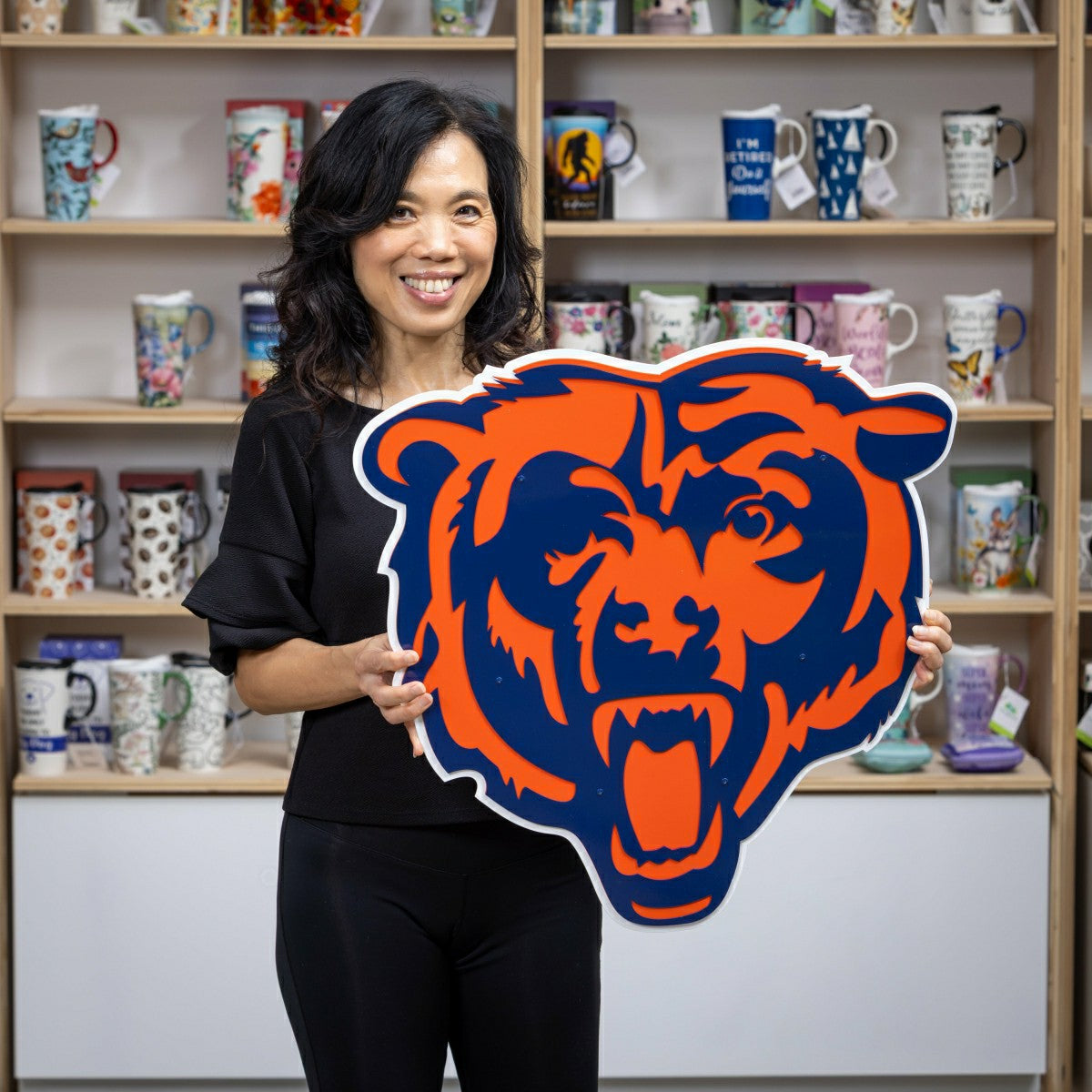 Chicago Bears Premier Metal Wall Art