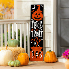 Cincinnati Bengals 47" Double Sided Leaner, Halloween
