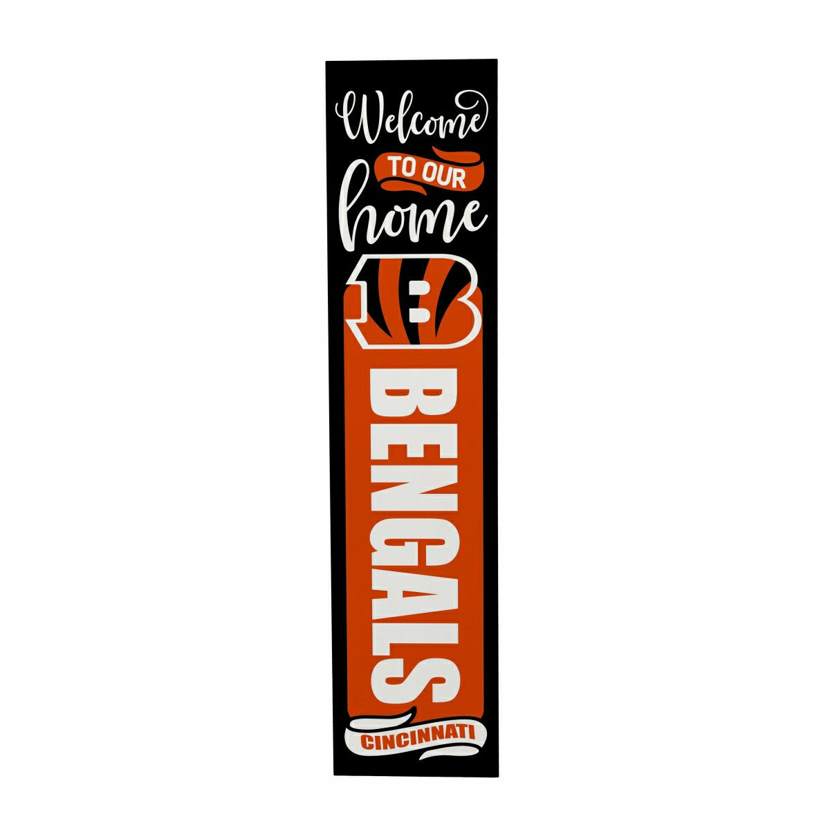 Cincinnati Bengals 47" Double Sided Leaner, Halloween