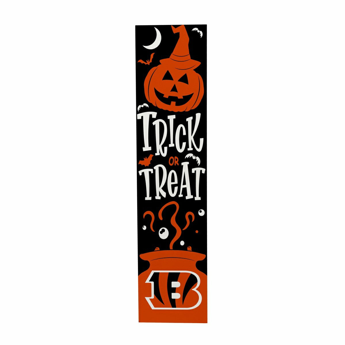 Cincinnati Bengals 47" Double Sided Leaner, Halloween