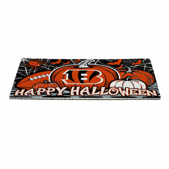 Cincinnati Bengals Halloween PVC Mat, 28"x16"