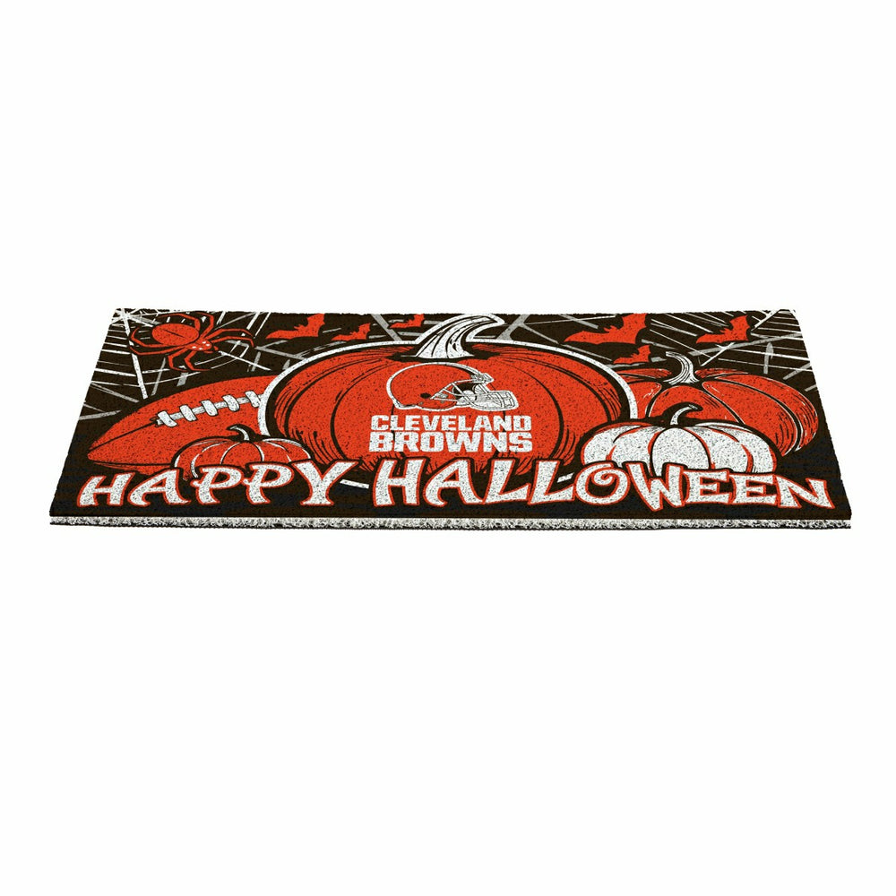 Cleveland Browns Halloween PVC Mat, 28"x16"