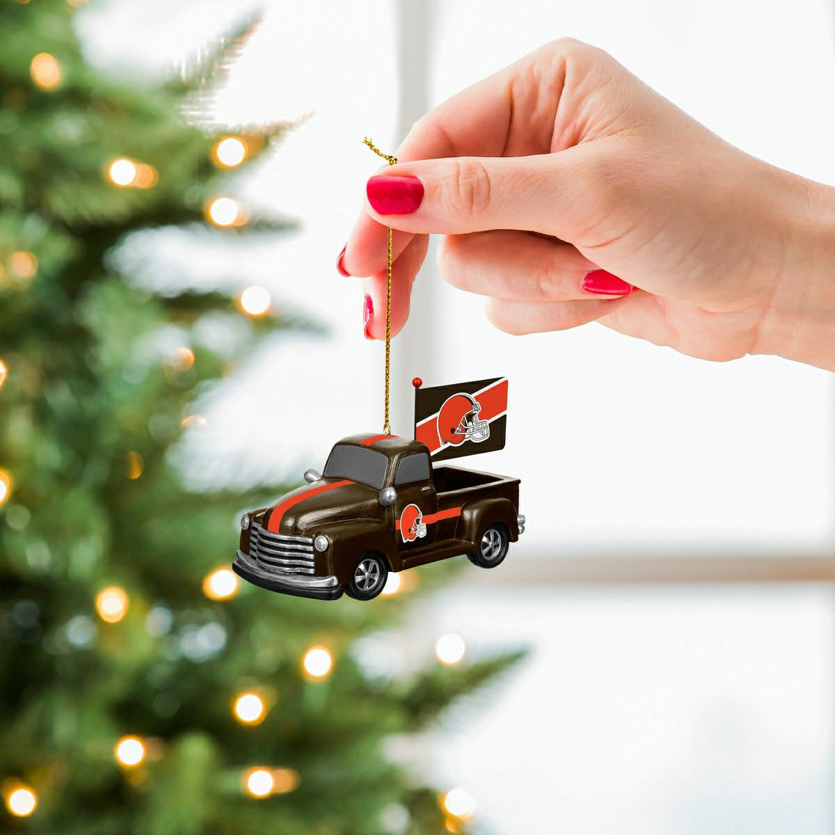 Cleveland Browns Mini Tabletop Rally Truck