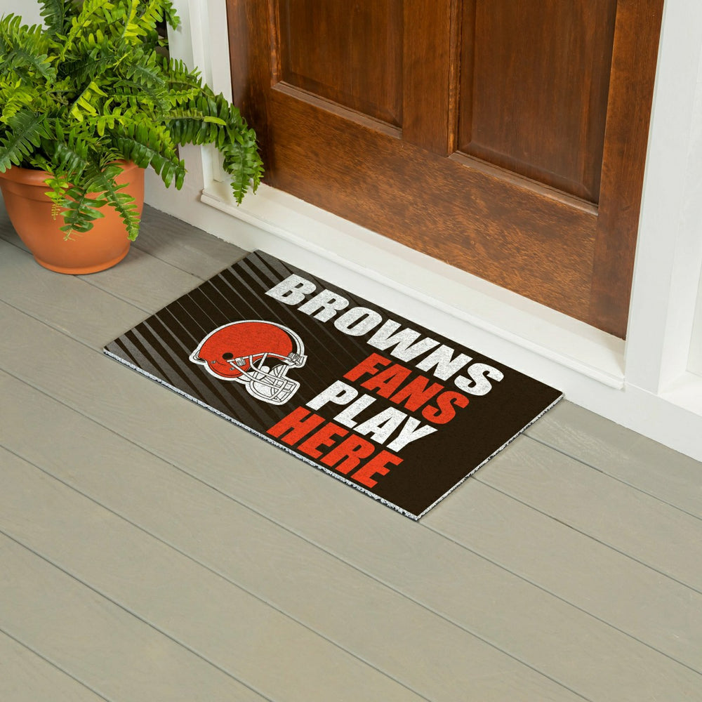 Cleveland Browns Fan Mat, 28"x16"