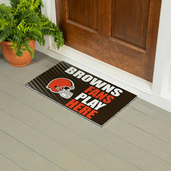 Cleveland Browns Fan Mat, 28"x16"