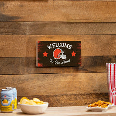 Cleveland Browns Wood Wall Sign, 6x11