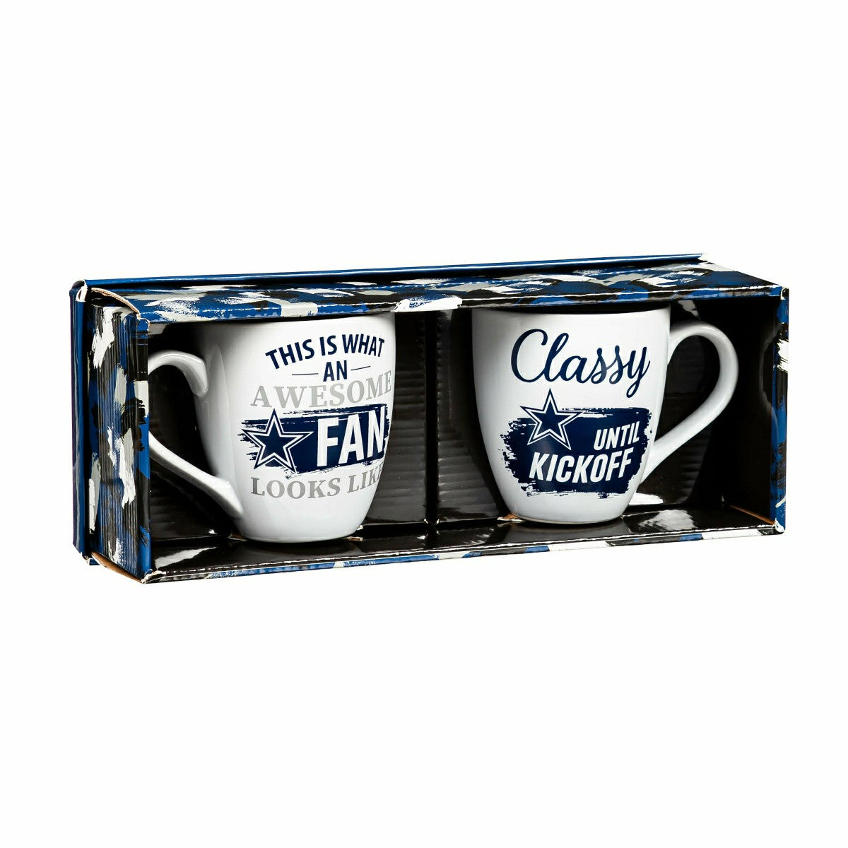Dallas Cowboys, Ceramic Cup O'Java 17oz Gift Set