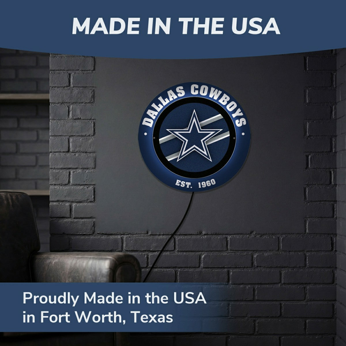 Dallas Cowboys, Metal Lite, Round